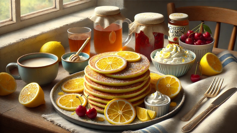 Лимонные блины с цедрой: нежные и ароматные