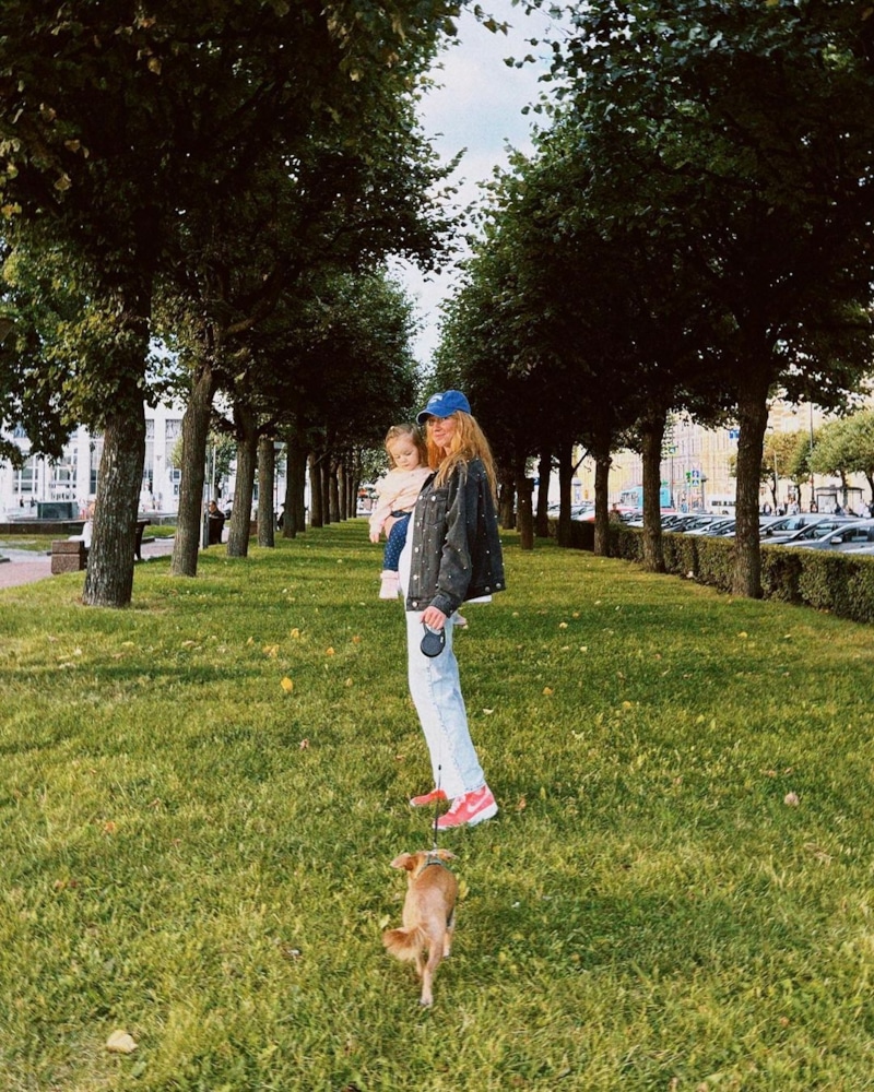 Анастасия Федотова и ее дочь Ульяна