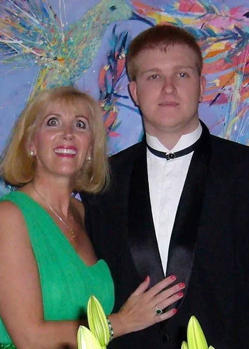 Рори Сайкс и его мама Шелли Сайкс