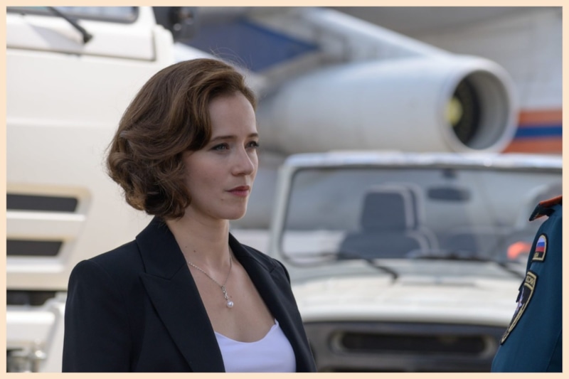 Ольга Лерман в сериале «Минута тишины» Ольга Лерман в сериале «Минута тишины»