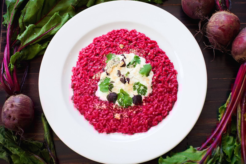 Орзо со свеклой и фетой: яркий вкус и цвет Орзо со свеклой и фетой: яркий вкус и цвет