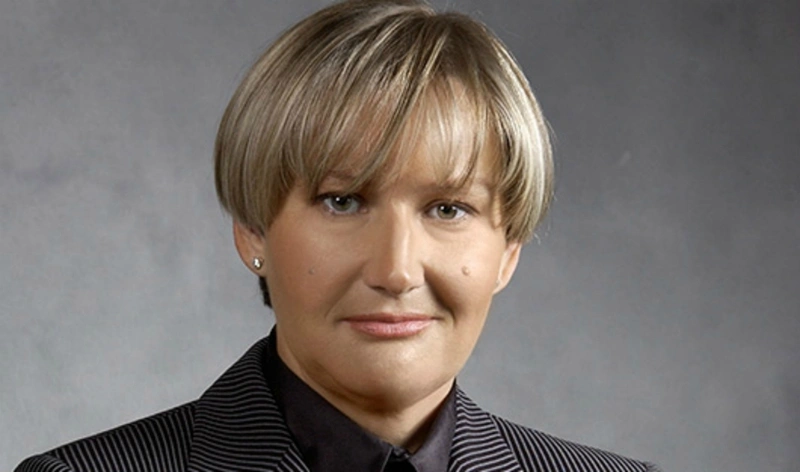 Елена Батурина в молодости