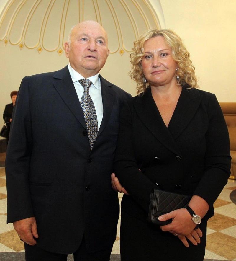 Елена Батурина в молодости