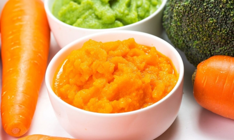 Морковное пюре в банке: витаминный заряд