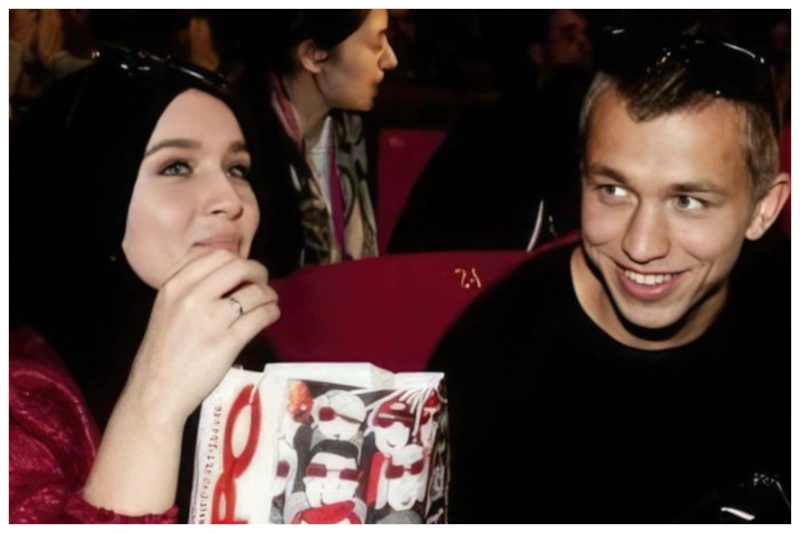 Сергей Романович с первой женой Александрой