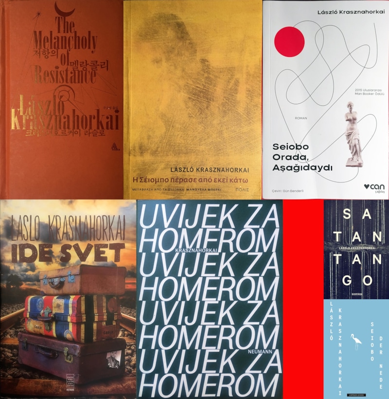 Книги Ласло Краснахоркаи Книги Ласло Краснахоркаи