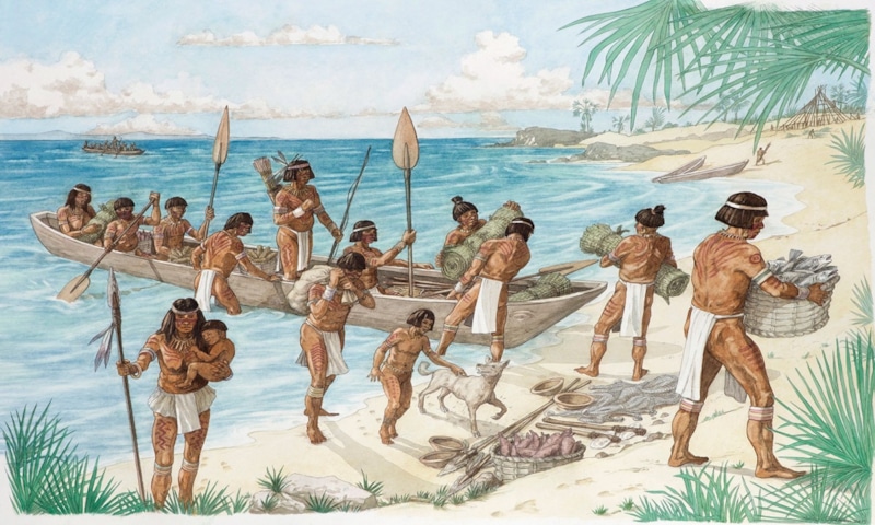 Археологические находки: древние рыболовы