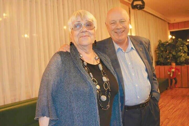 Аркадий Инин с женой