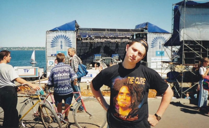 Александр Малькевич в молодости