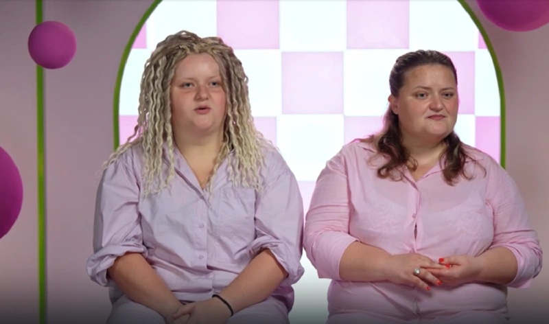 Участницы шоу «Большие девочки. Дочки-матери» Ольга и Татьяна Шевченко