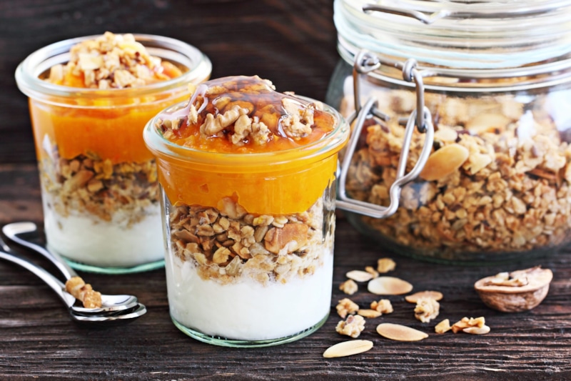 Тыквенное парфе с орехами: удивительно вкусно
