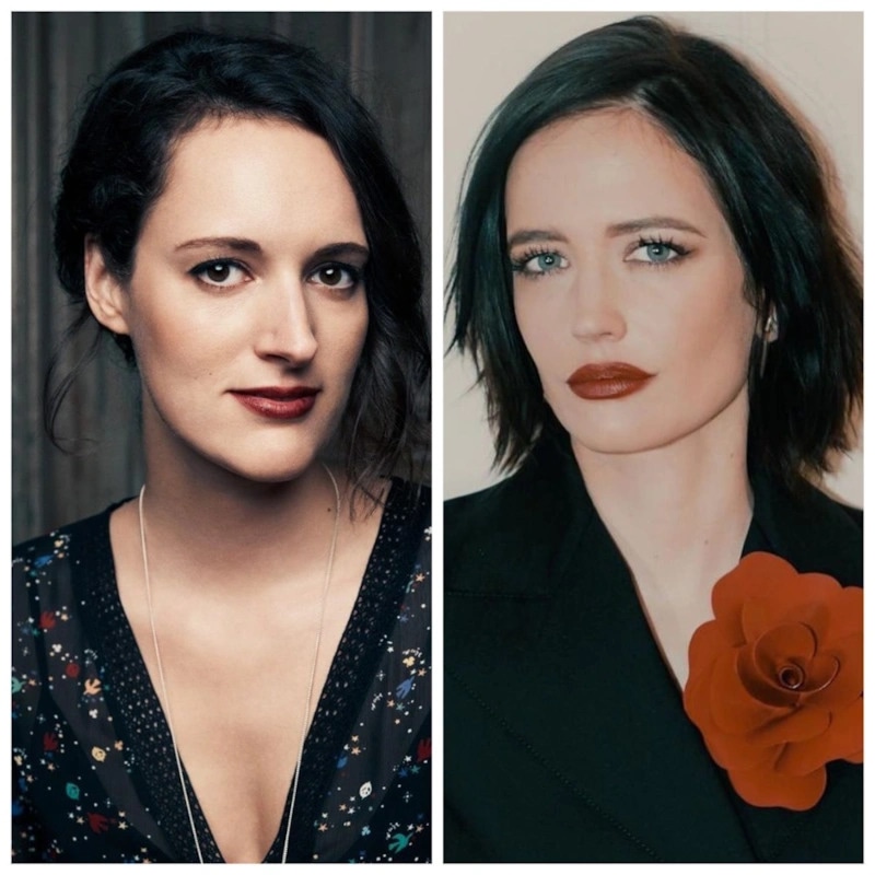 Фиби Уоллер-Бридж и Ева Грин (похожи)