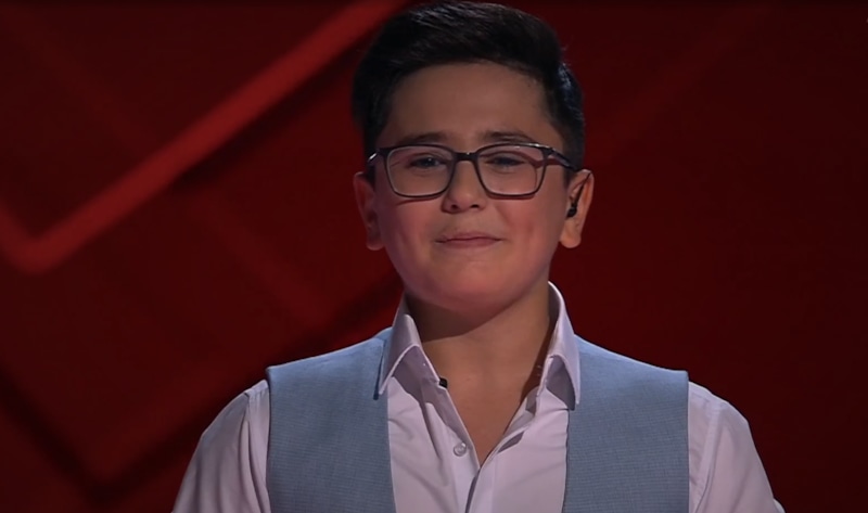 Участник шоу «Голос. Дети» Альберт Рамазанов