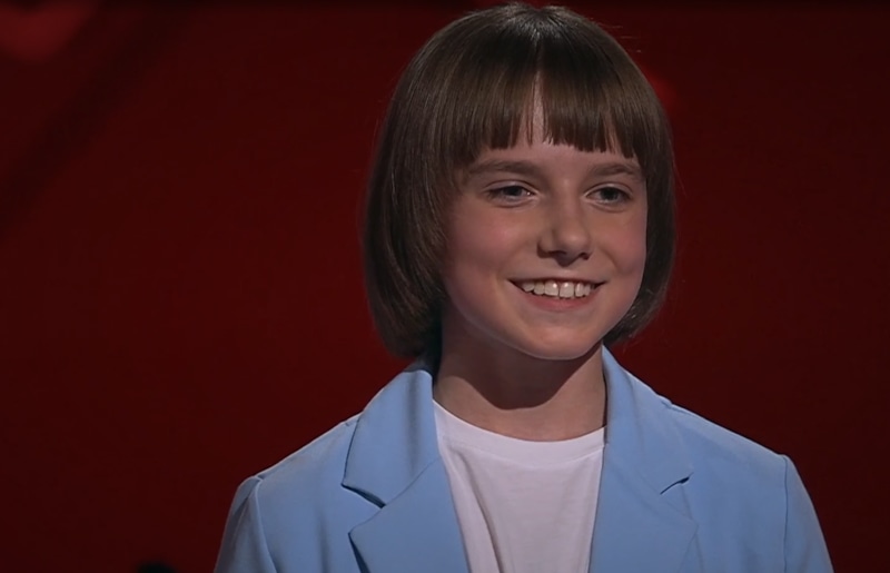 Участник шоу «Голос. Дети» Семен Каштанов