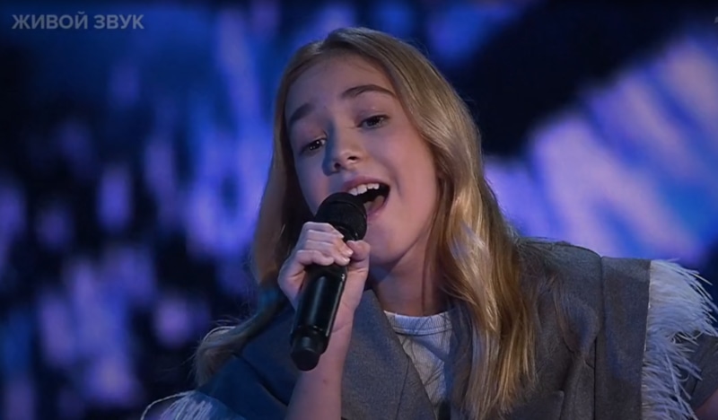 Участница шоу «Голос. Дети» Таисия Литонина