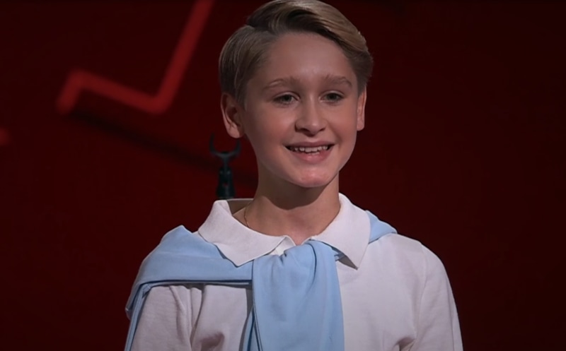 Участник шоу «Голос. Дети» Матвей Диденко