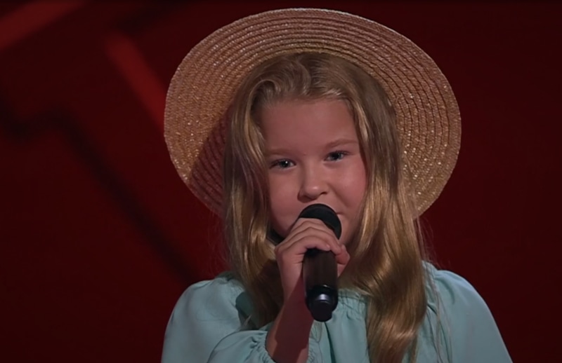 Участница шоу «Голос. Дети» Елизавета Михайлова