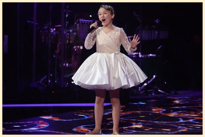 Участница шоу «Голос. Дети» Милана Ананко Участница шоу «Голос. Дети» Милана Ананко