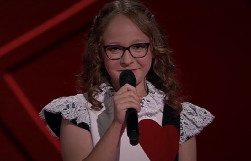 Участница шоу «Голос. Дети» Анна Парамонова
