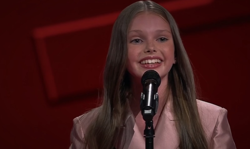 Участница шоу «Голос. Дети» София Дамарнацкая