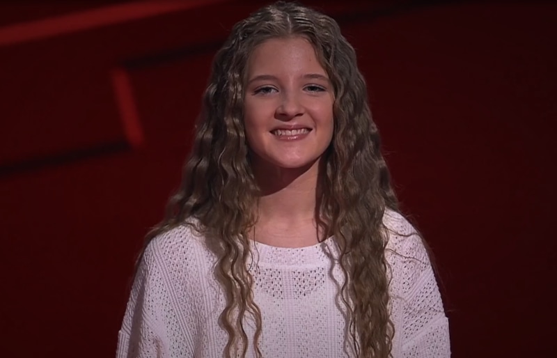 Участница шоу «Голос. Дети» Софья Нагалина