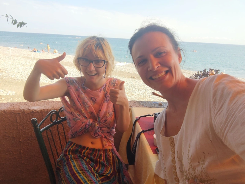 Елена Махова с дочерью