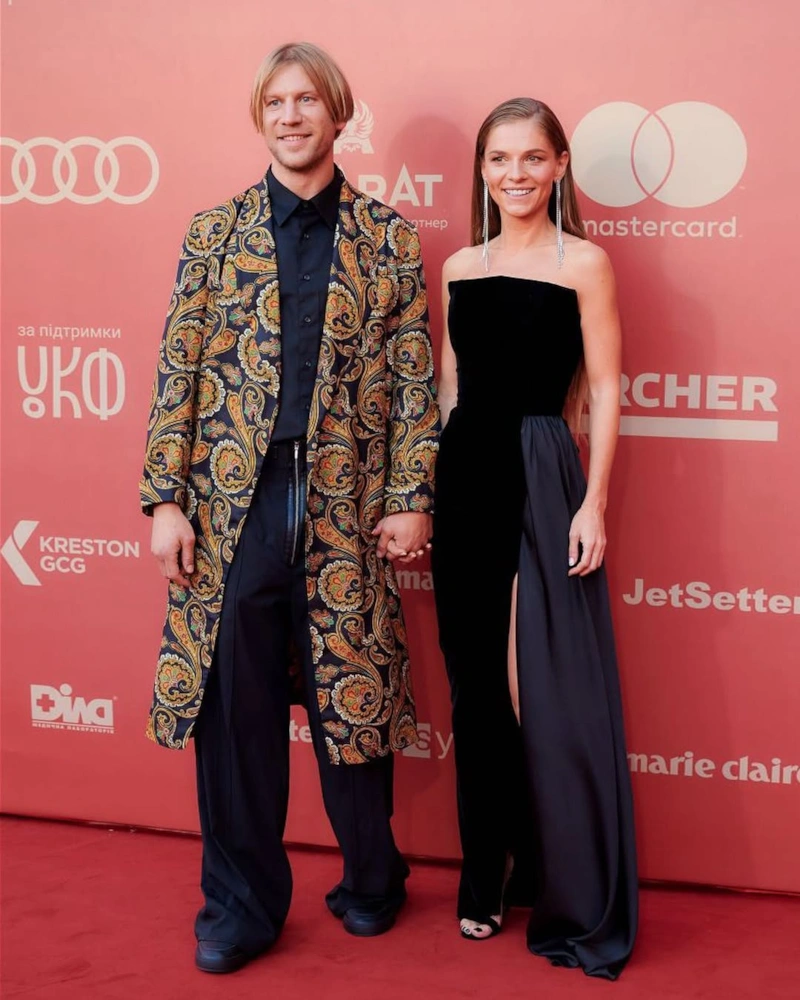 Иван Дорн с женой