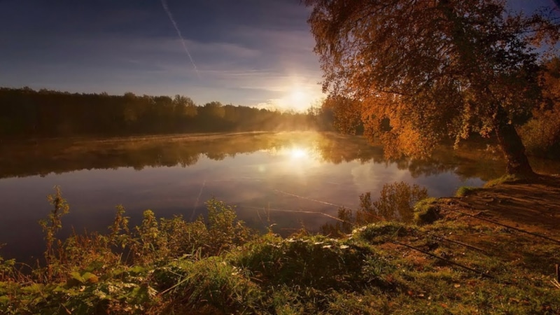 Осенние приметы: клев и туман