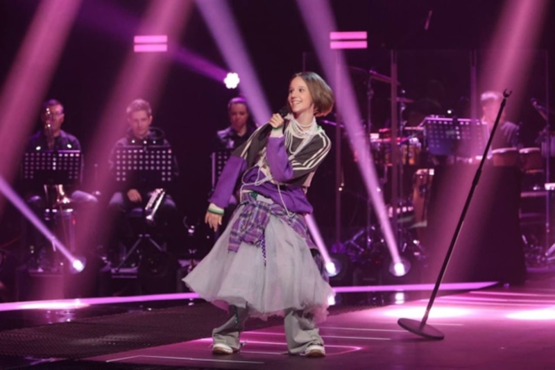 Милана Крохина в шоу «Голос. Дети»