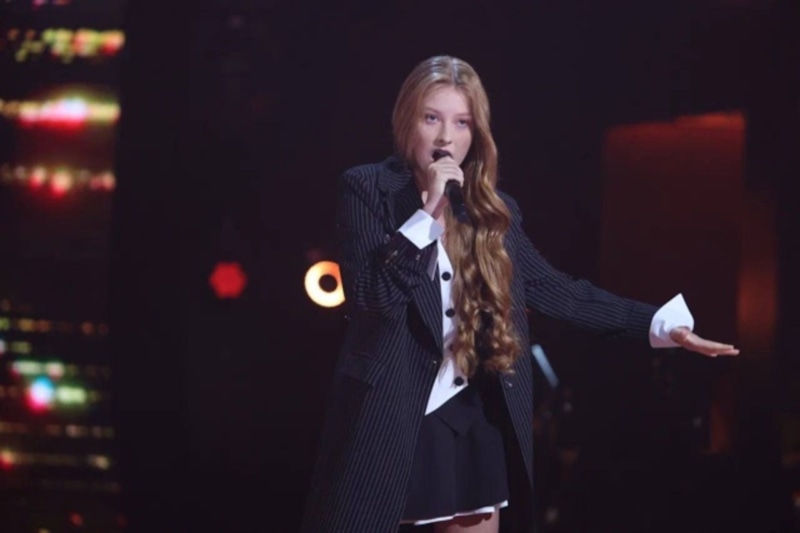 Вероника Тарасова в шоу «Голос. Дети»
