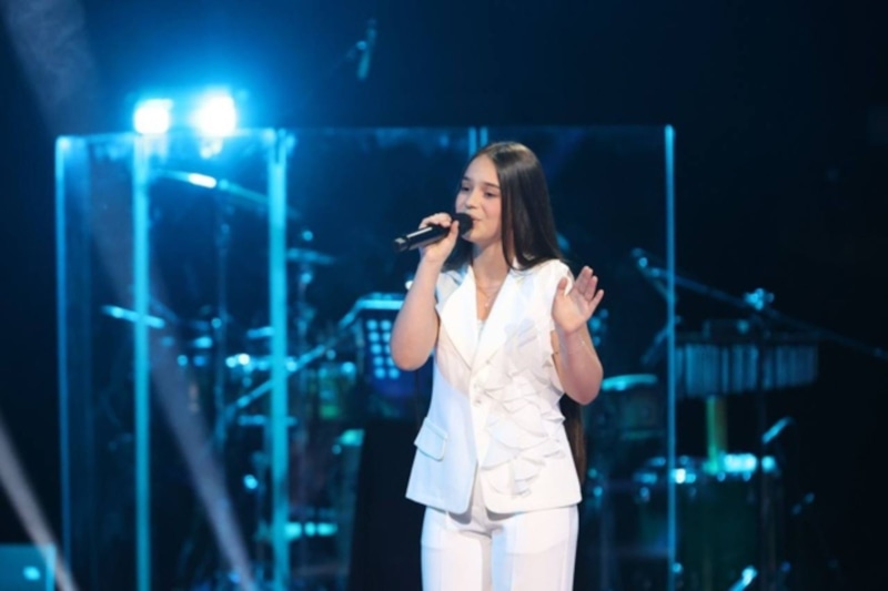 Вероника Щербань в шоу «Голос. Дети»