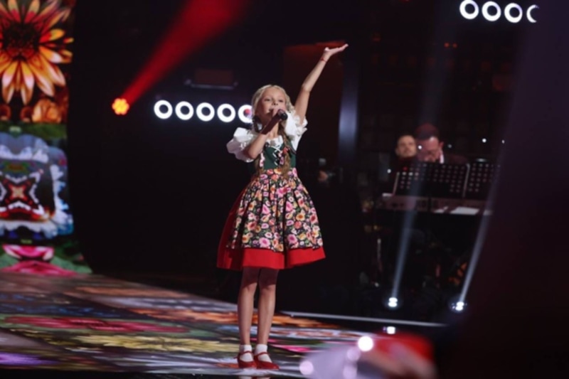 София Шишикина в шоу «Голос. Дети»