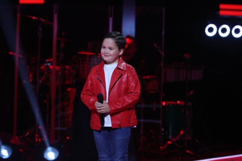 Матвей Яицкий  в шоу «Голос. Дети»