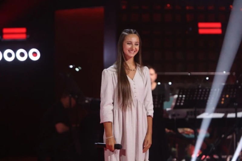 Дарья Недельская в шоу «Голос. Дети»