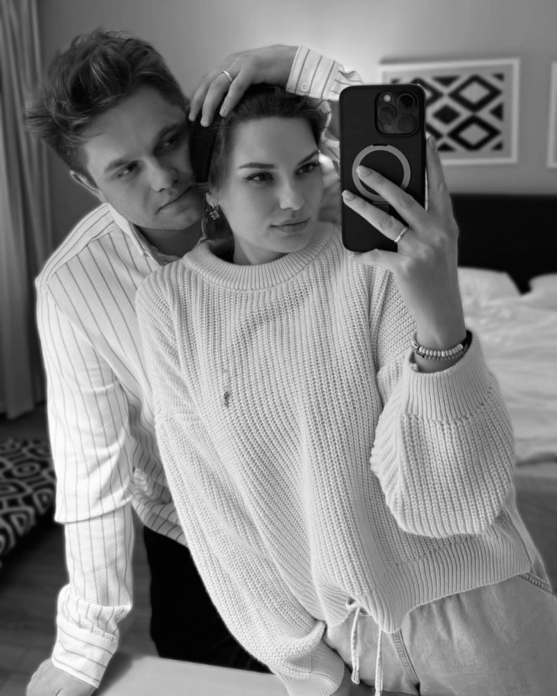 Лиана Гриба с мужем Лиана Гриба с мужем