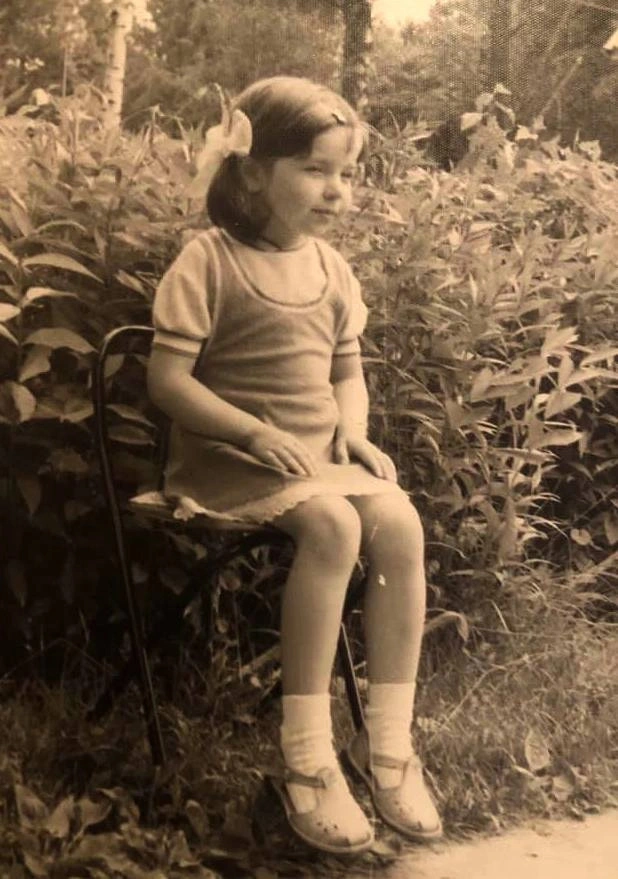 Зинаида Пронченко в детстве