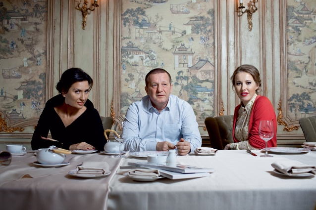 Альфред Кох и Ксения Собчак Альфред Кох и Ксения Собчак