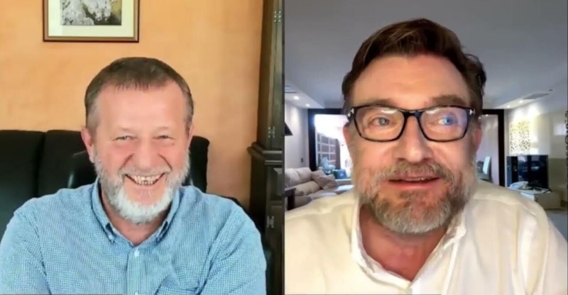 Альфред Кох и Евгений Киселев Альфред Кох и Евгений Киселев