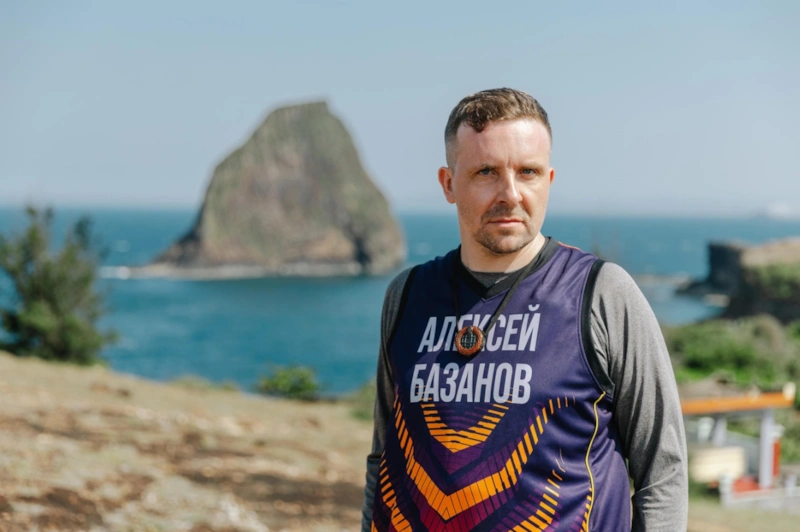 Участник шоу «Выживалити. Змееловы» Алексей Базанов