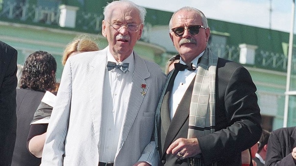 Сергей Михалков и Никита Михалков Сергей Михалков и Никита Михалков