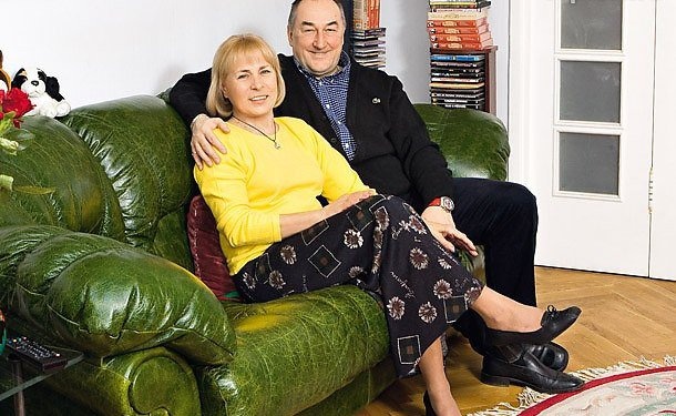 Виктория Клюева с мужем Борисом Клюевым