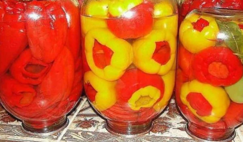 Перец с яблоками: яркая зимняя заготовка