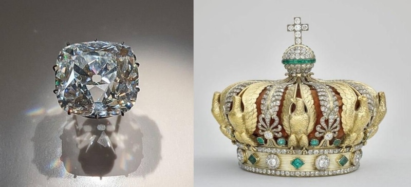 Грабители не тронули легендарный бриллиант "Регент", а корону короны императрицы Евгении выкинули