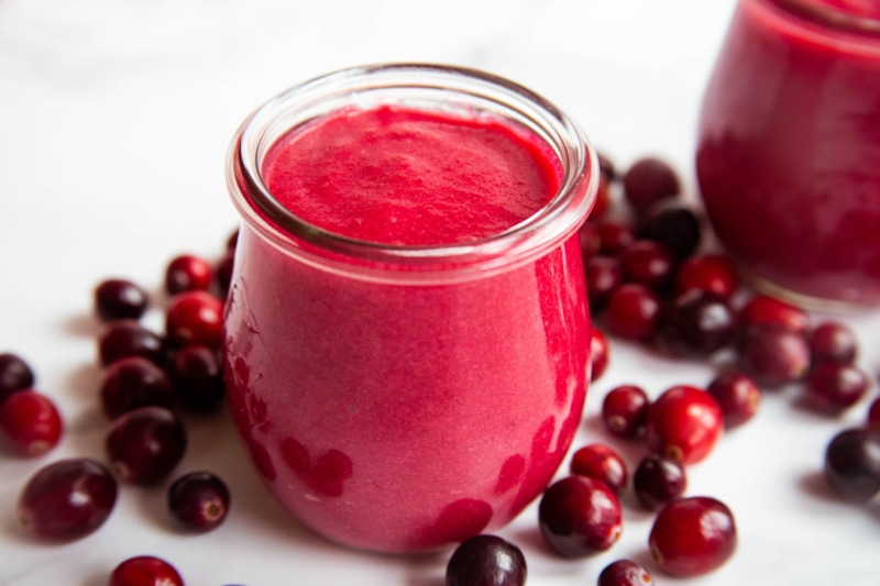 Клюквенный курд: яркий крем