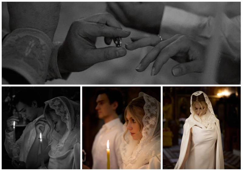 Александра Трусова и Макар Игнатов обвенчались и крестили сына