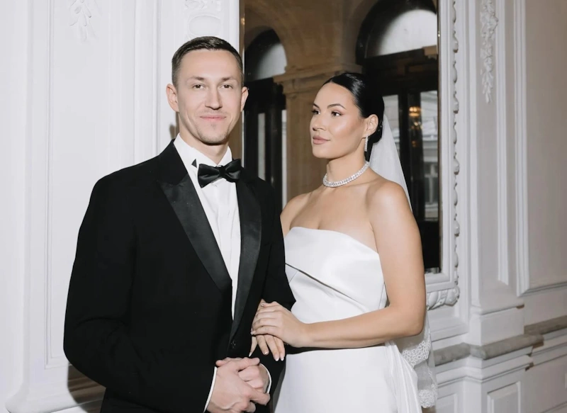 Кирилл Андреев связал себя узами брака с Аделиной