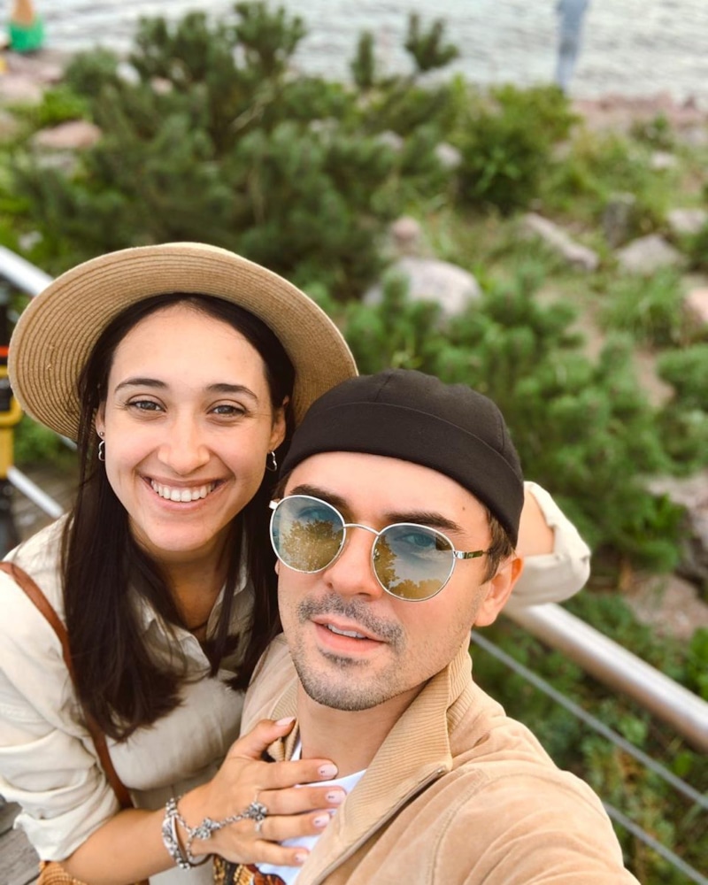 Гавриил Федотов с женой