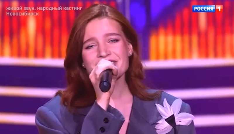 Анна Кравченко в шоу «Ну-ка, все вместе!»