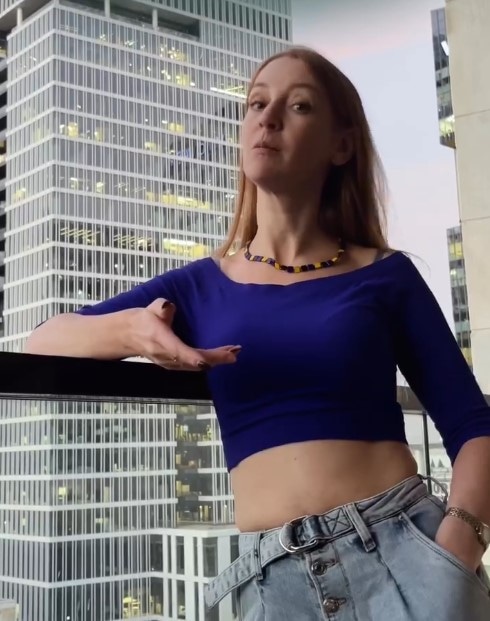 Марина Виноградова в СШA Марина Виноградова в СШA