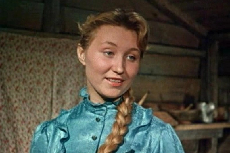 Людмила Егорова в молодости